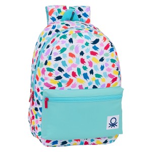 School Bag Benetton Painting Multicolour