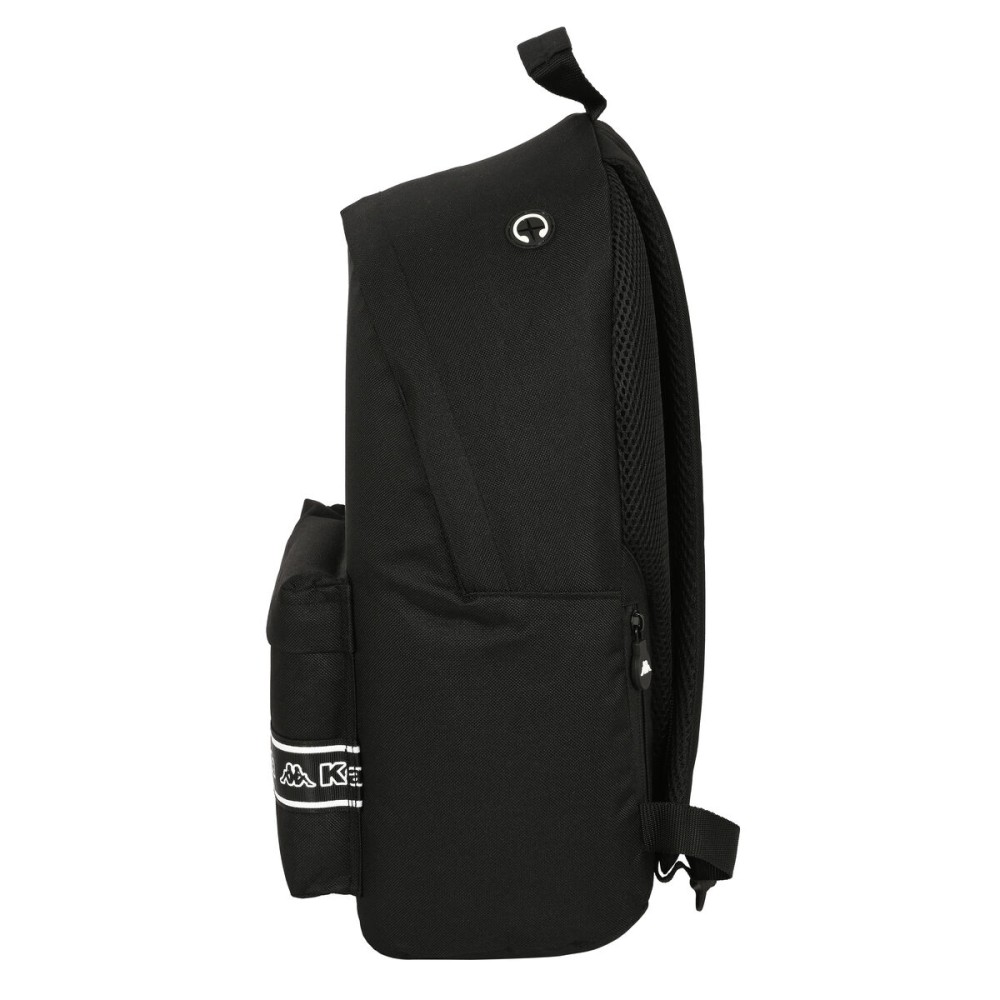 Schulrucksack Kappa 31 x 41 x 16 cm Schwarz