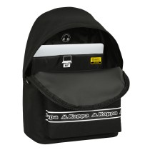 Schulrucksack Kappa 31 x 41 x 16 cm Schwarz