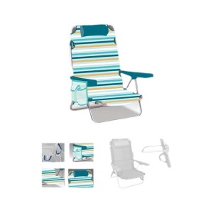 Beach Chair Yellow Green 25 cm