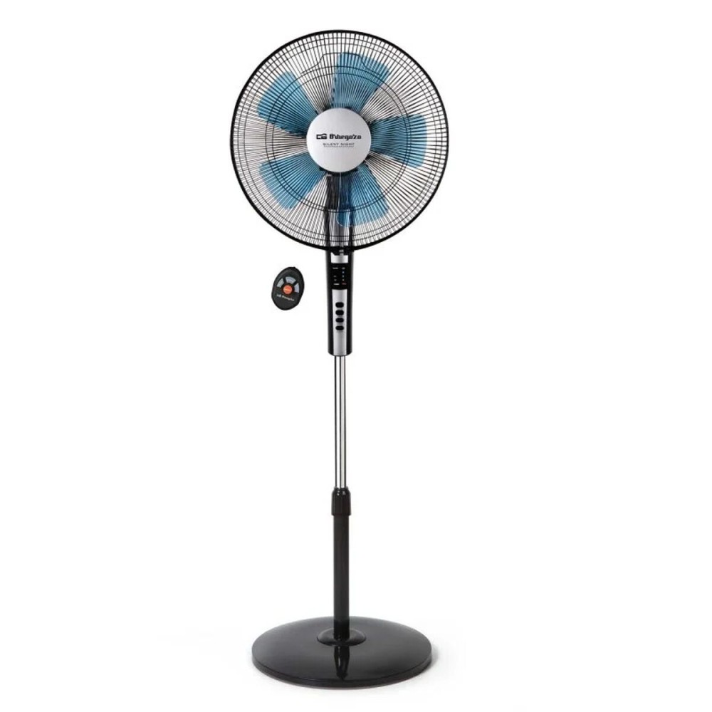 Ventilateur sur Pied avec Télécommande Orbegozo SF 0640 65 W Noir
