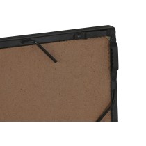 Wall mirror Home ESPRIT Black 90 x 2 x 90 cm