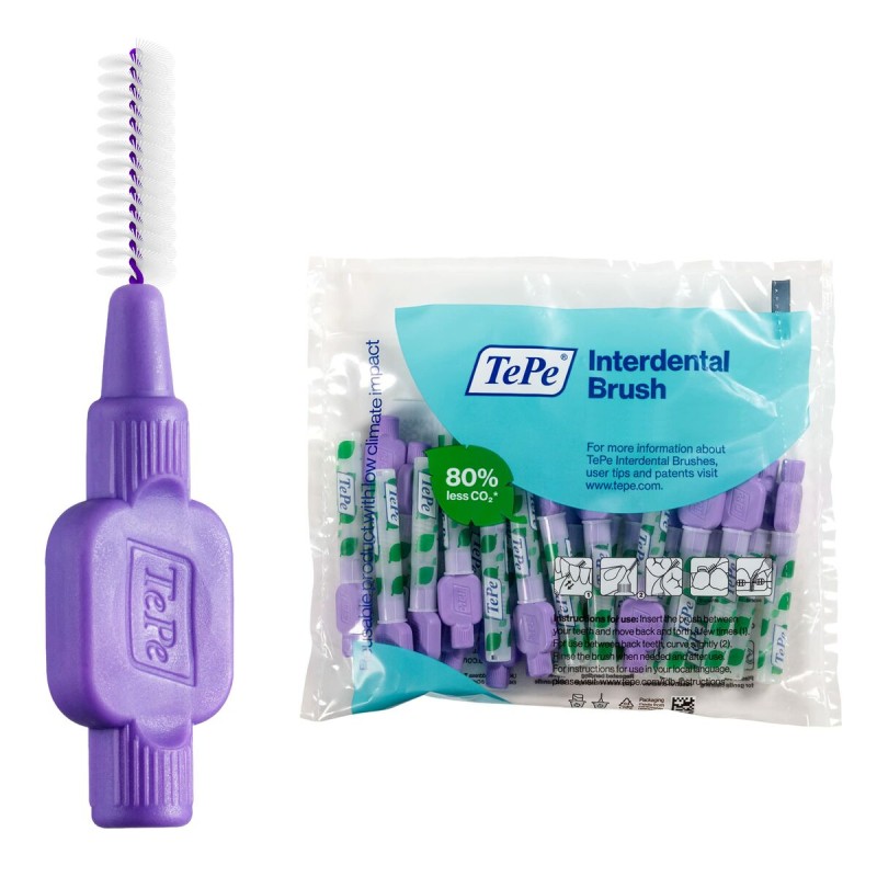 Interdental brushes Tepe Original Purple 1,1 mm 25 Units