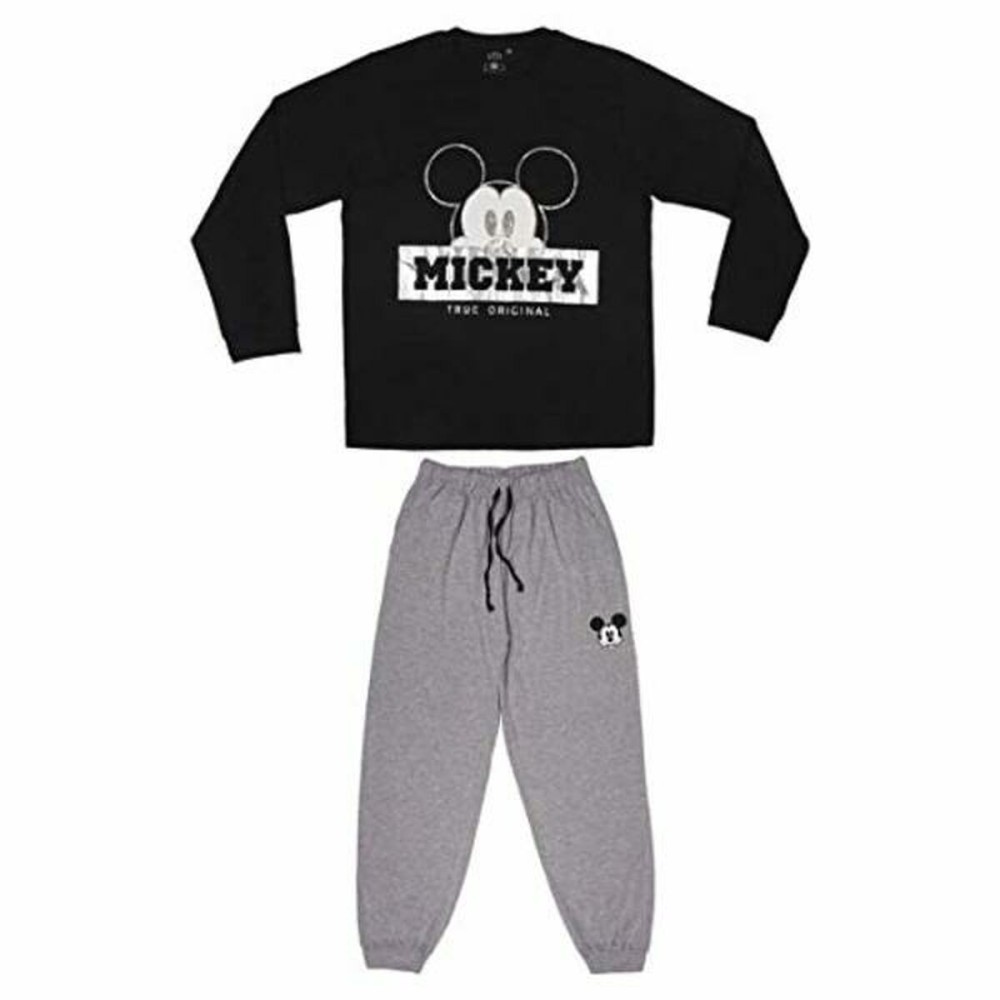 Pyjama Mickey Mouse Gris