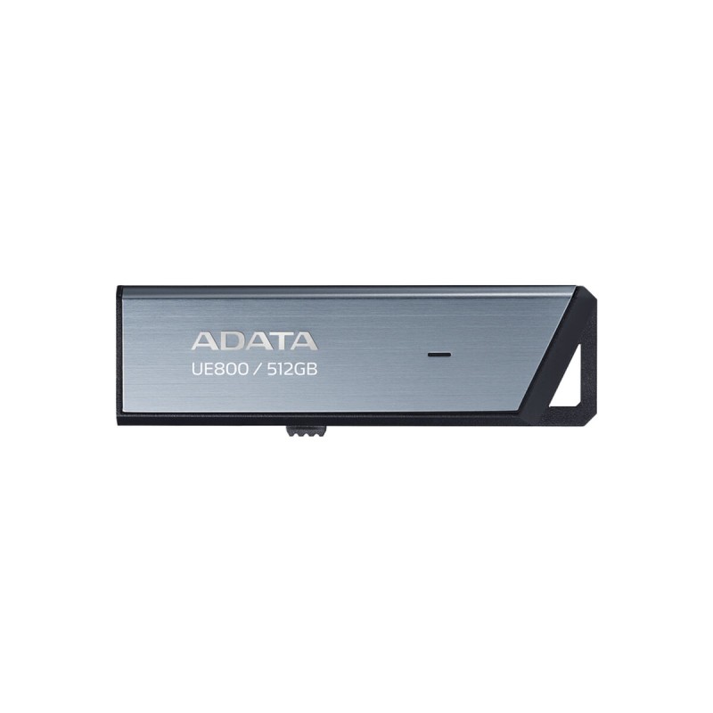 USB Pendrive Adata AELI-UE800-512G-CSG 512 GB Schwarz Silberfarben