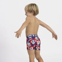 Boxer de Bain pour Enfants Mickey Mouse Rouge