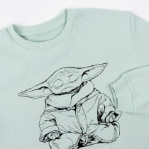 Damen Sweater ohne Kapuze The Mandalorian grün Hellgrün