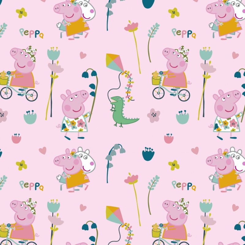 Nappe enduite antitache Peppa Pig Free Time 1 Multicouleur 300 x 150 cm