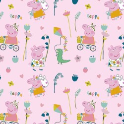 Nappe enduite antitache Peppa Pig Free Time 1 Multicouleur 150 x 150 cm