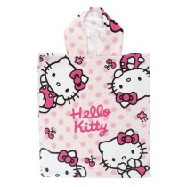 Poncho-Towel with Hood Hello Kitty Light Pink 50 x 111,5 cm