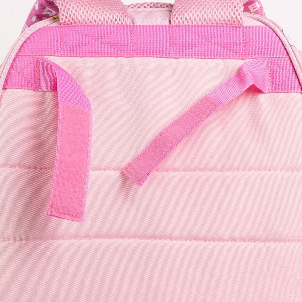 School Bag Barbie Fuchsia 34 x 5,5 x 44 cm