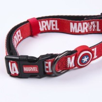 Collier pour Chien Marvel S/M Rouge