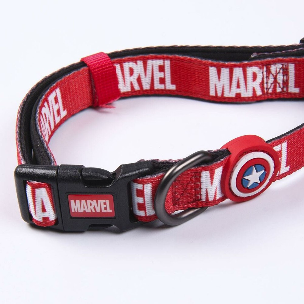 Collier pour Chien Marvel S/M Rouge