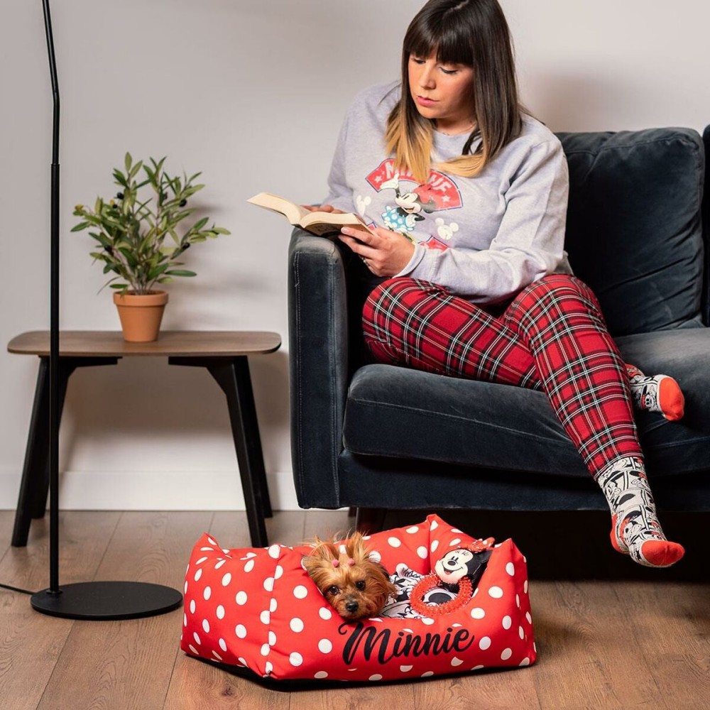 Hundespielzeug Minnie Mouse Rot 100 % polyester