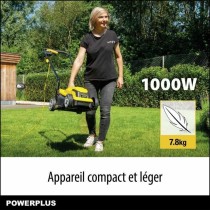 Tondeuse à gazon Powerplus POWEG62203 30 L 1000 W 230 V 32 cm 20-70 mm