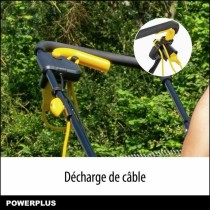 Tondeuse à gazon Powerplus POWEG62203 30 L 1000 W 230 V 32 cm 20-70 mm