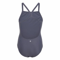 Maillot de Bain Fille Adidas Big Logo Bleu