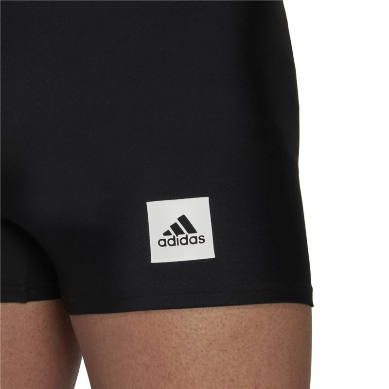 Herren Badehose Adidas Solid Schwarz