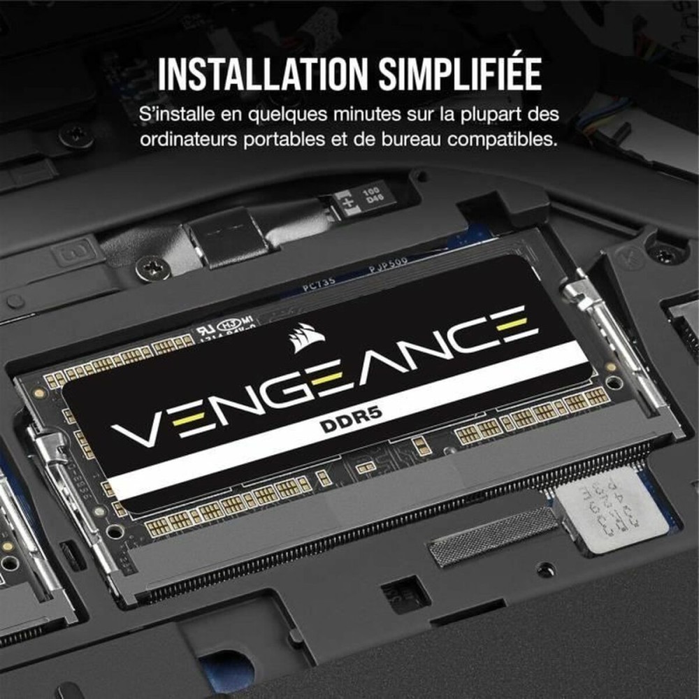 Fentes de mémoire Corsair 16 GB DDR5 SDRAM DDR5 5200 MHz