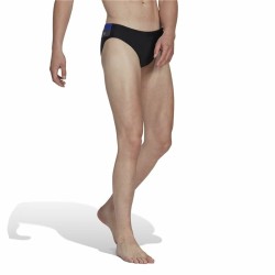 Herren-Slip Adidas Schwarz