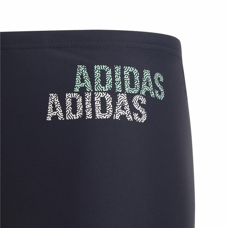 Jungen Badehose Adidas Logo Dunkelblau