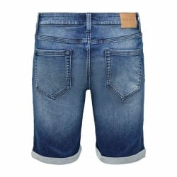 Shorts en Jean pour Homme Only & Sons Onsply Dark Mid Blue Bleu