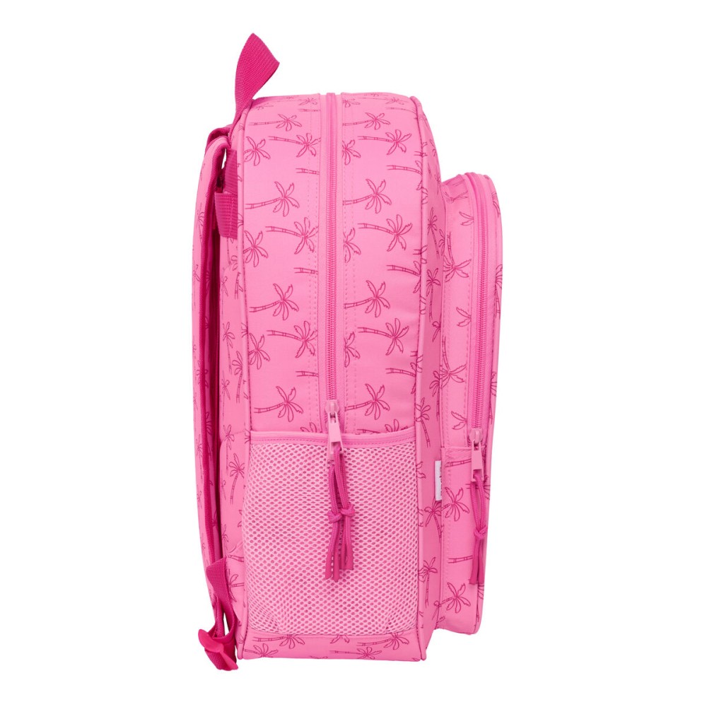 Schulrucksack Lilo & Stitch Chill Rosa 33 x 42 x 14 cm