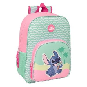 Schulrucksack Lilo & Stitch Ice cream Rosa 33 x 42 x 14 cm