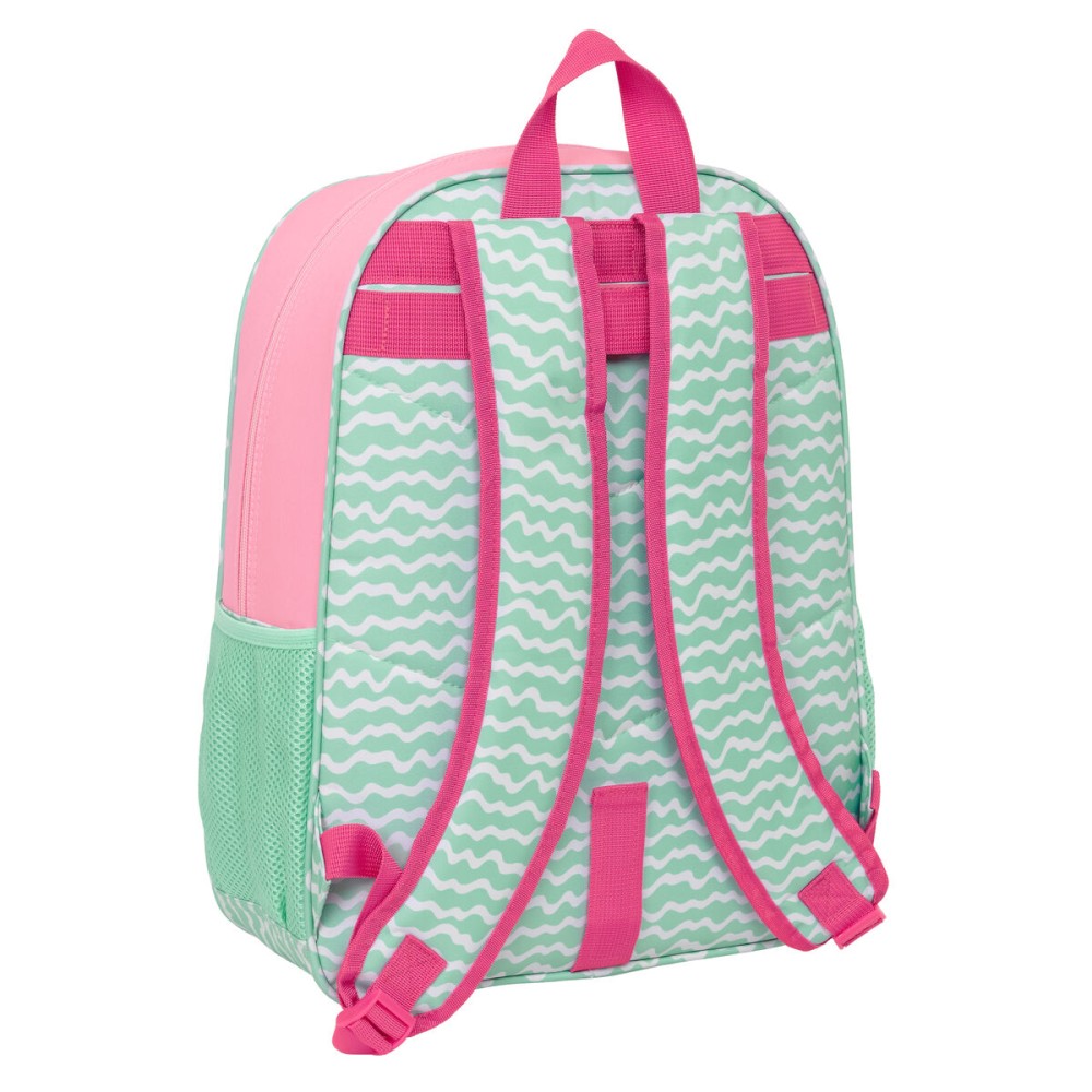 Schulrucksack Lilo & Stitch Ice cream Rosa 33 x 42 x 14 cm