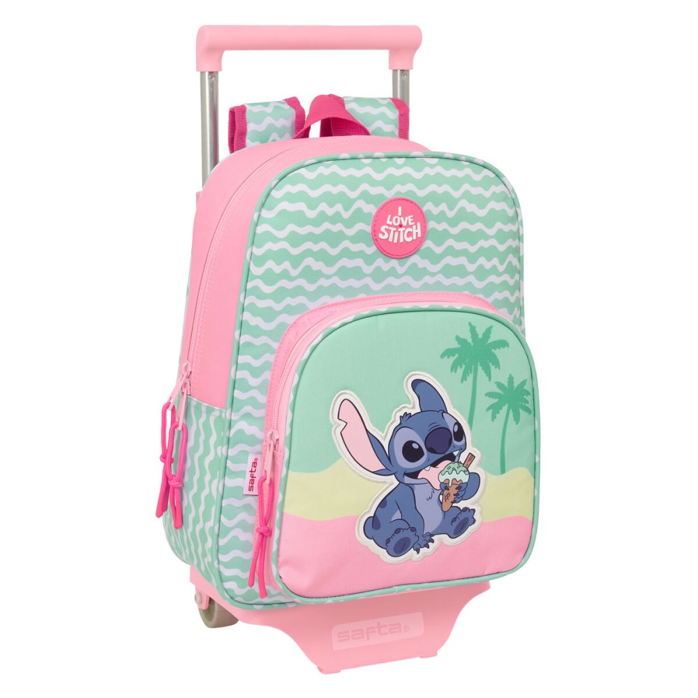 Schulrucksack Lilo & Stitch Ice cream Rosa 26 x 11 x 67 cm 26 x 34 x 11 cm