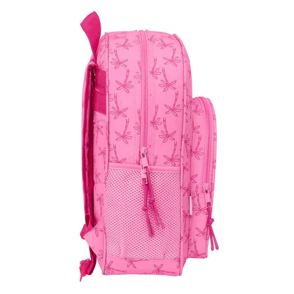 Schulrucksack Lilo & Stitch Chill Rosa 32 x 38 x 12 cm