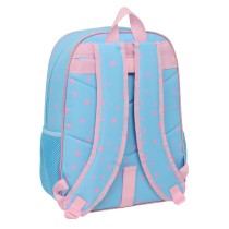 Schulrucksack Lilo & Stitch Happy Himmelsblau 33 x 42 x 14 cm