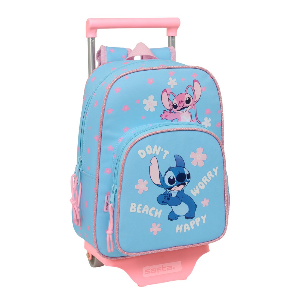 Schulrucksack Lilo & Stitch Happy Himmelsblau 26 x 11 x 67 cm 26 x 34 x 11 cm