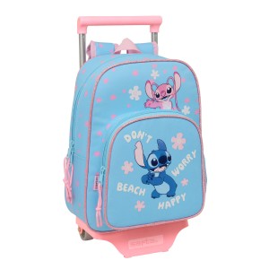 Schulrucksack Lilo & Stitch Happy Himmelsblau 26 x 11 x 67 cm 26 x 34 x 11 cm
