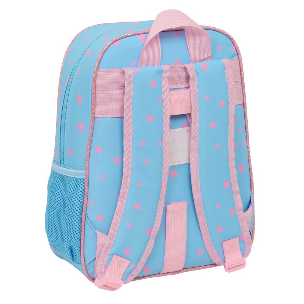 Schulrucksack Lilo & Stitch Happy Himmelsblau 26 x 34 x 11 cm