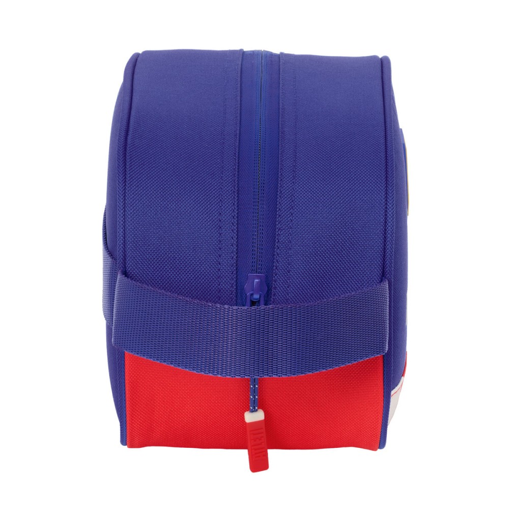 Reise-Toilettentasche Atlético Madrid Blau Weiß Rot Sportlich 26 x 15 x 12 cm