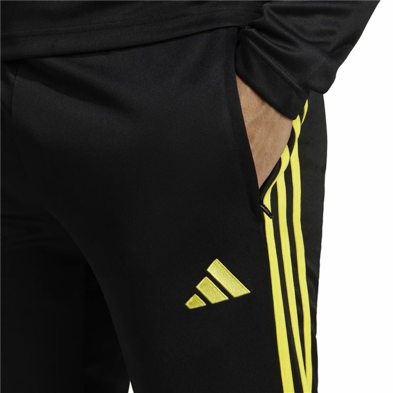 Football Training Trousers for Adults Adidas Tiro 23 Black Men