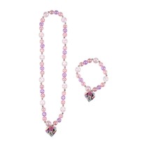 Halskette und Armbänder Set Minnie Mouse Rosa 2 Stücke