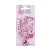 Ensemble Collier et Bracelets Minnie Mouse Rose 2 Pièces