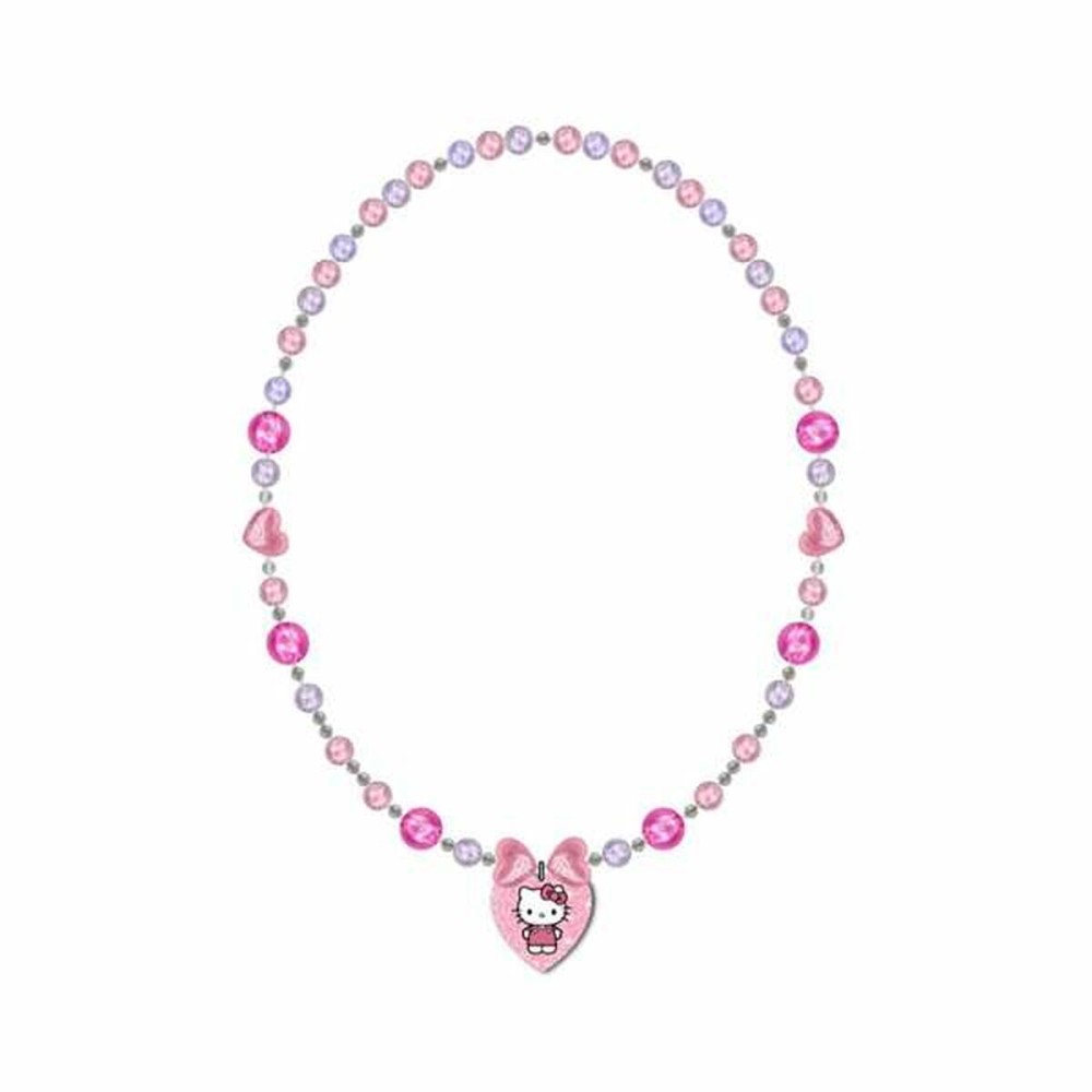 Collier Fille Hello Kitty Fuchsia