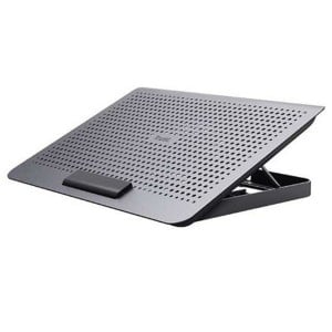 Laptoptisch mit Ventilator Trust Exto Grau Metall Kunststoff