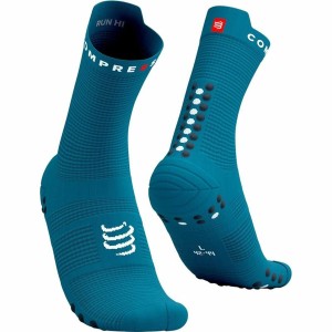 Sportsocken v4.0 Compressport Pro Racing Blau
