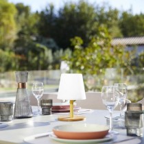 Solarlampe Lumisky Weiß Grau