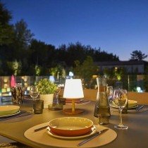 Solarlampe Lumisky Weiß Grau