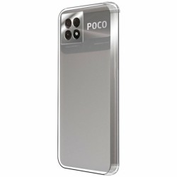 Protection pour téléphone portable PcCom POCO C40 Transparent