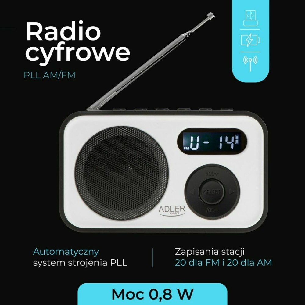 Radio Adler Black