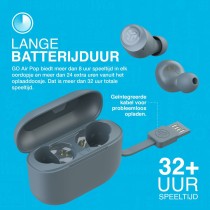 Headphones with Microphone JLab IEUEBGAIRPOPRSLT124 Grey Board