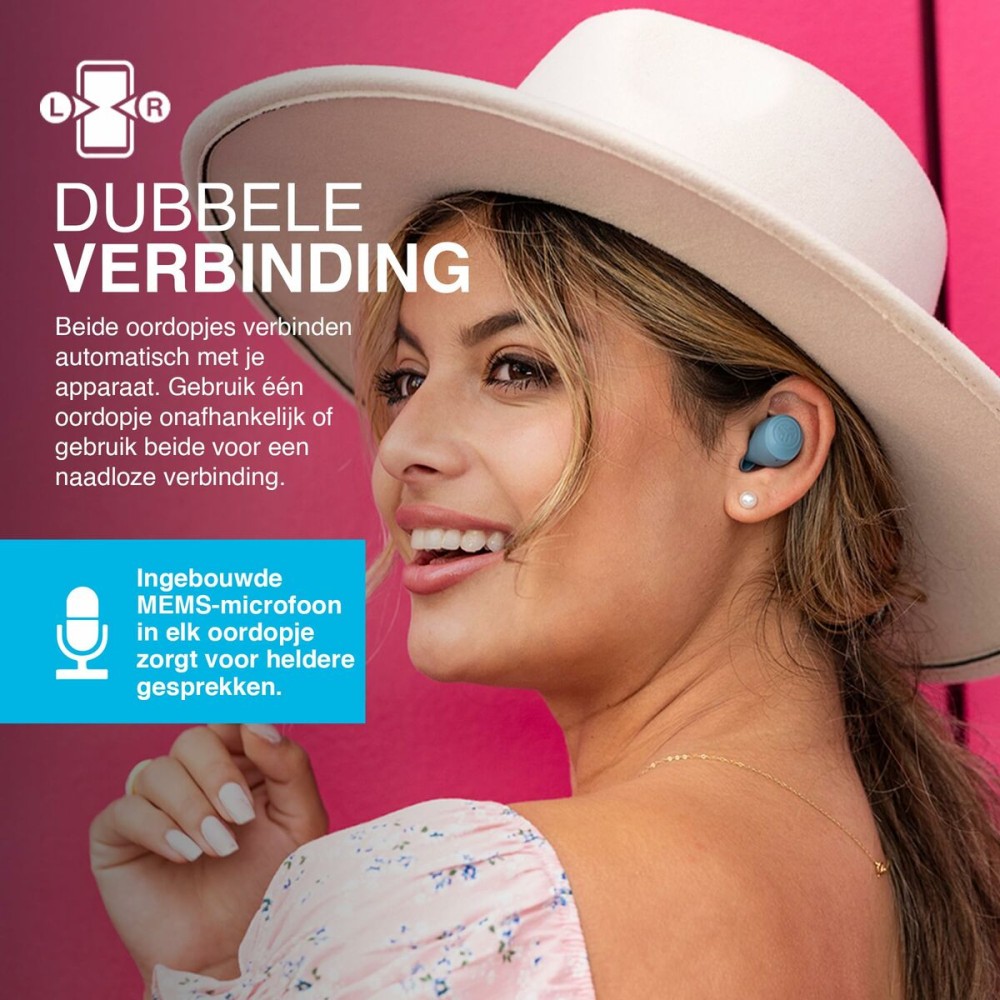 Headphones with Microphone JLab IEUEBGAIRPOPRSLT124 Grey Board