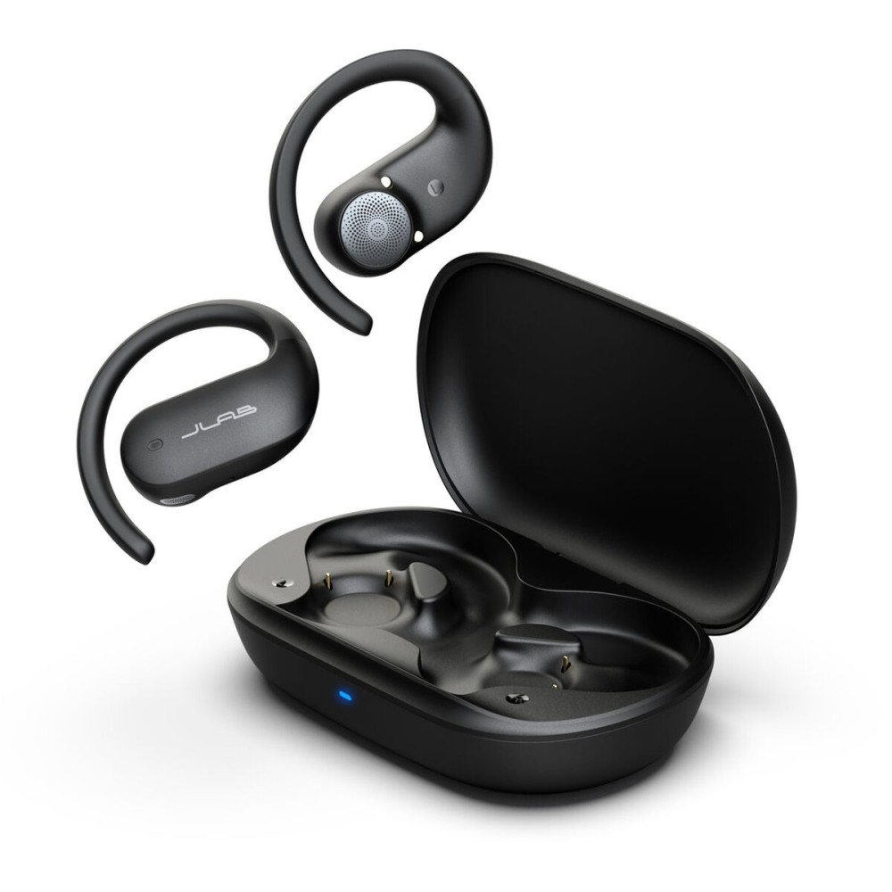 Wireless Earphones with Charging Case JLab IEUEBJBOPSPRTRBLK82 Black