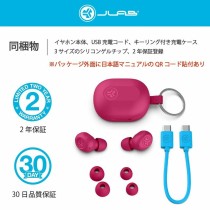 Wireless Earphones with Charging Case JLab IEUEBJBMINIRPNK124 Pink